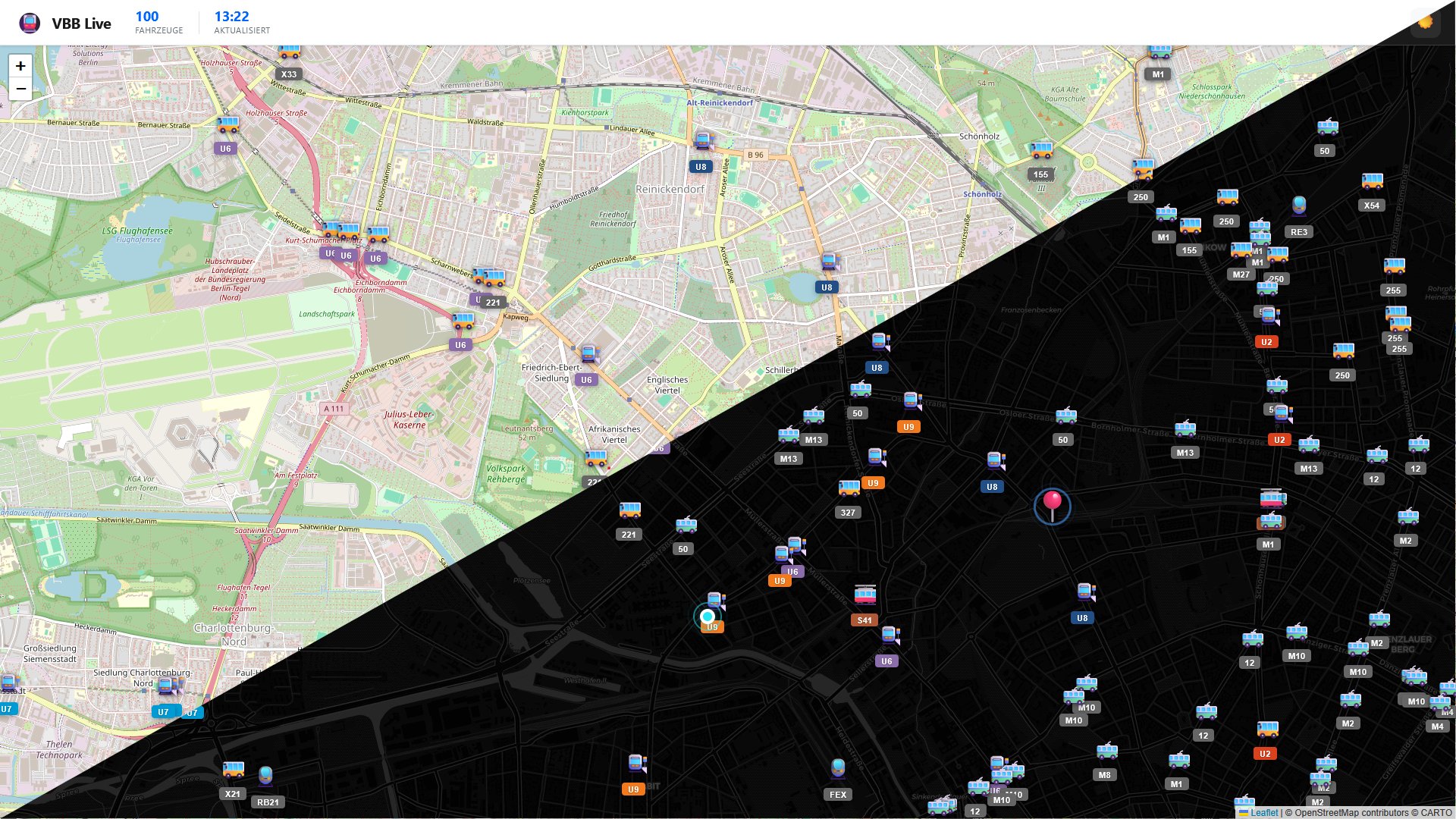 Berlin Live Maps